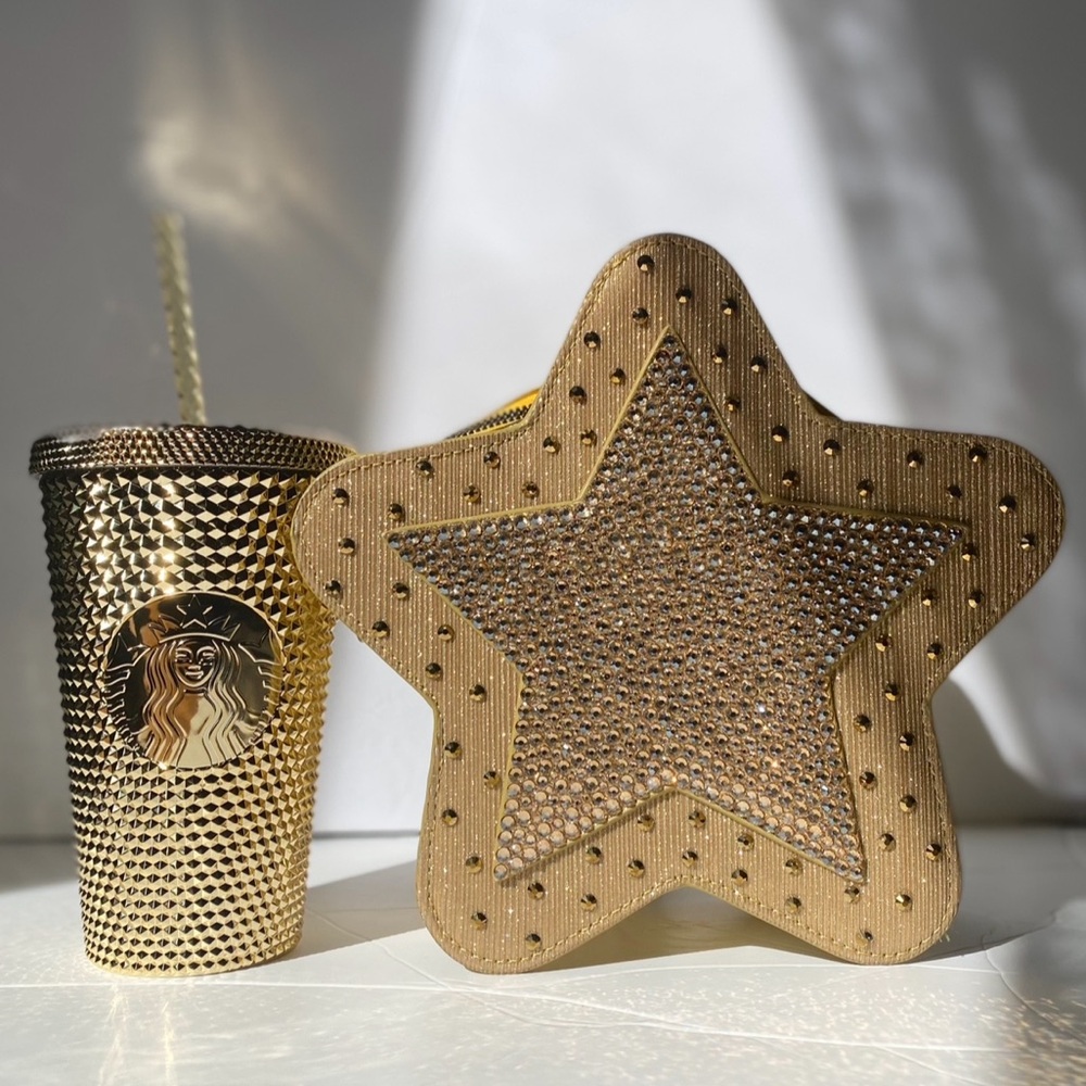Starbucks cup and purse set